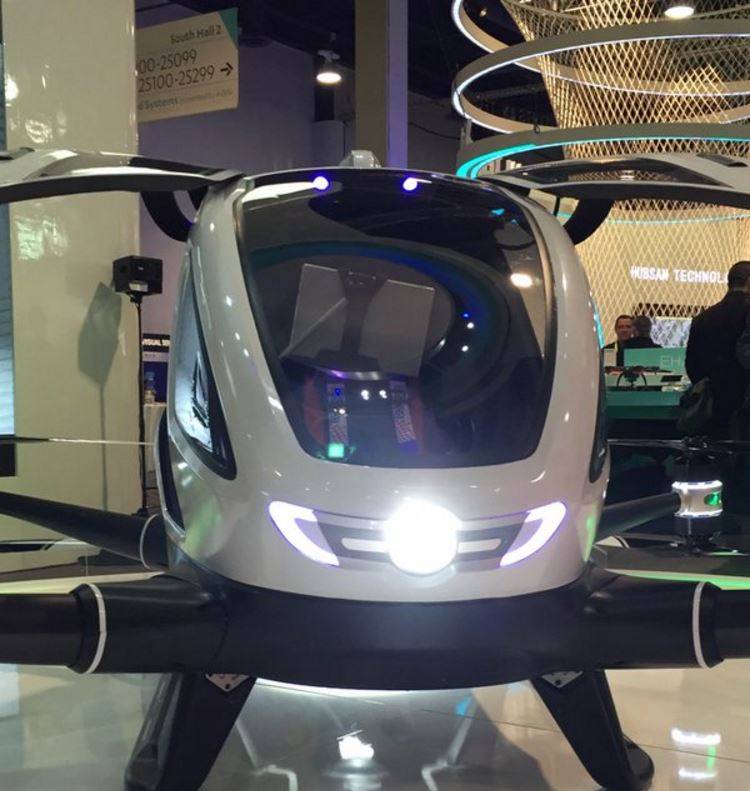 Autonomous drone for humans