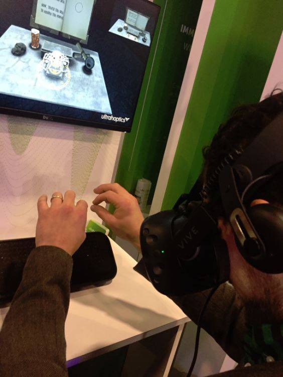 Ultrahaptics VR